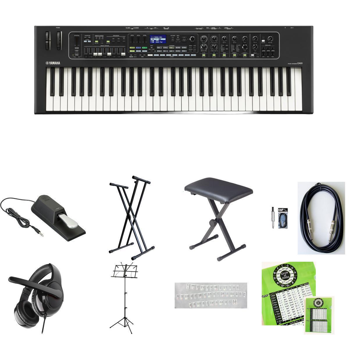 譜面台+室内練習セット（ノードガイド・クリアファイル付き）】YAMAHA