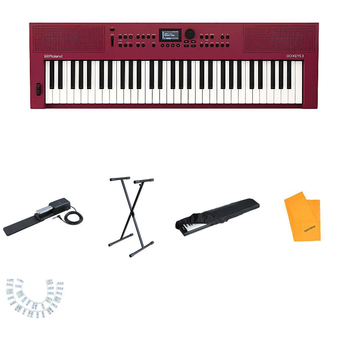 すぐ弾ける初心者安心セットRD(ダークレッド)】Roland(ローランド