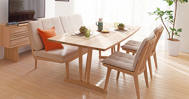 カリモクダイニングソファ CT80ご招待フェア無料招待：宮田家具総本店