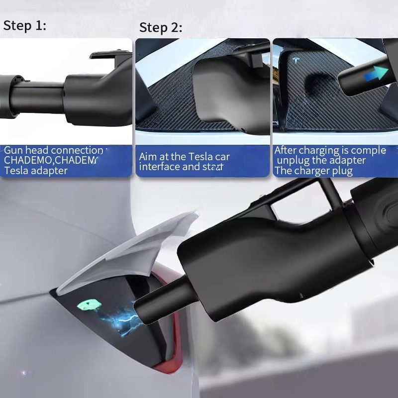 中国CHAdeMO TeslaアダプターEVコンバーターDC急速充電ネットワーク