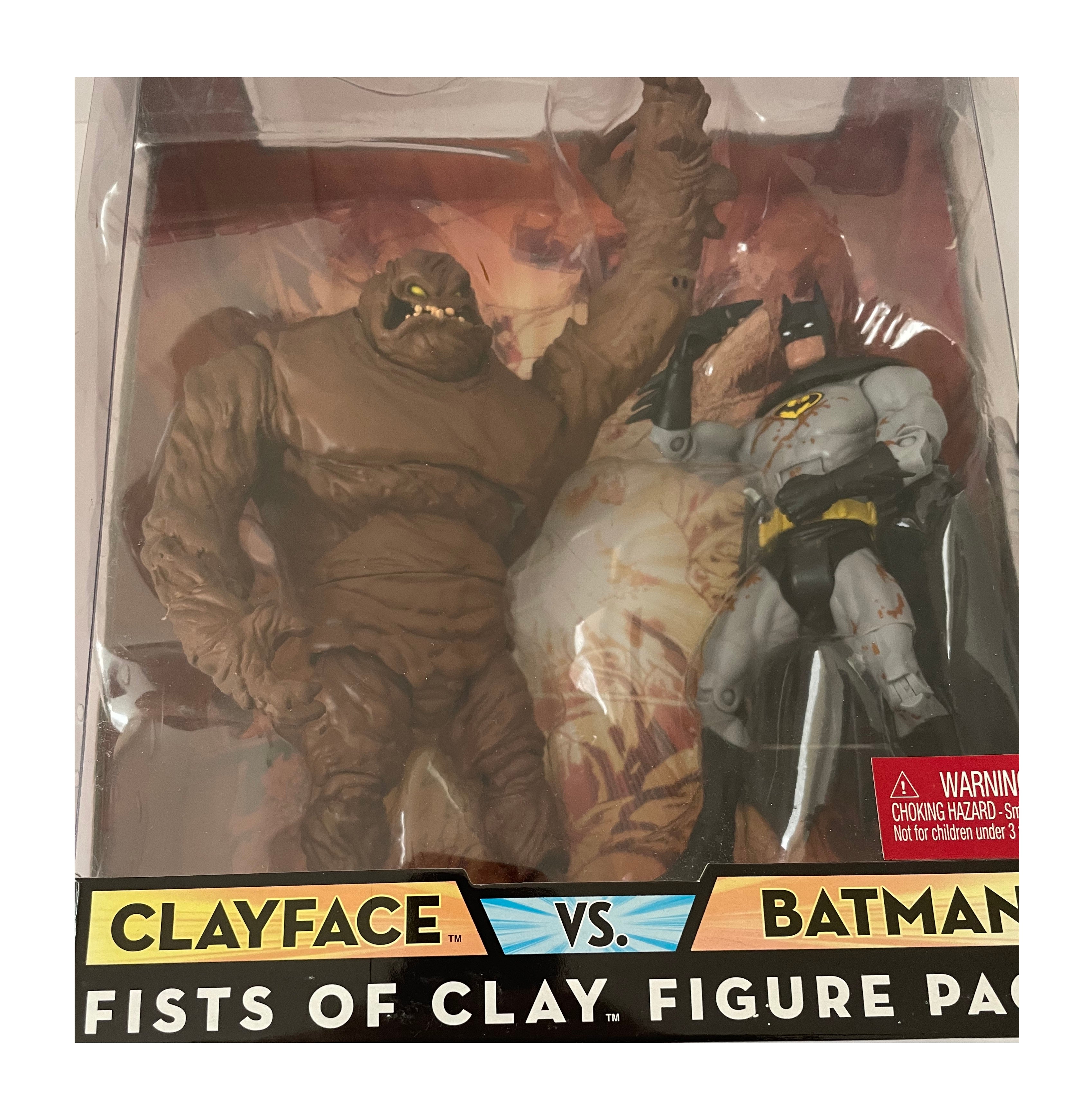 Vintage 2008 DC Universe - The Fists Of Clay Figure Pack