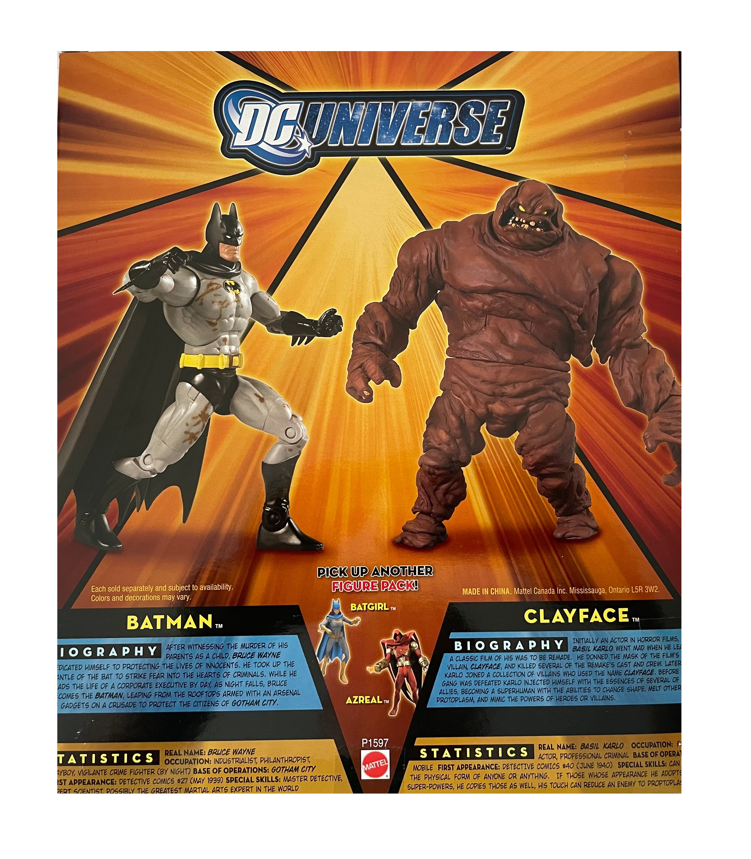Vintage 2008 DC Universe - The Fists Of Clay Figure Pack