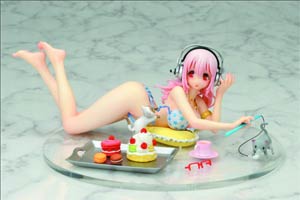 Super Sonico Sweets & Bikini Version PVC Figure - Midtown Comics