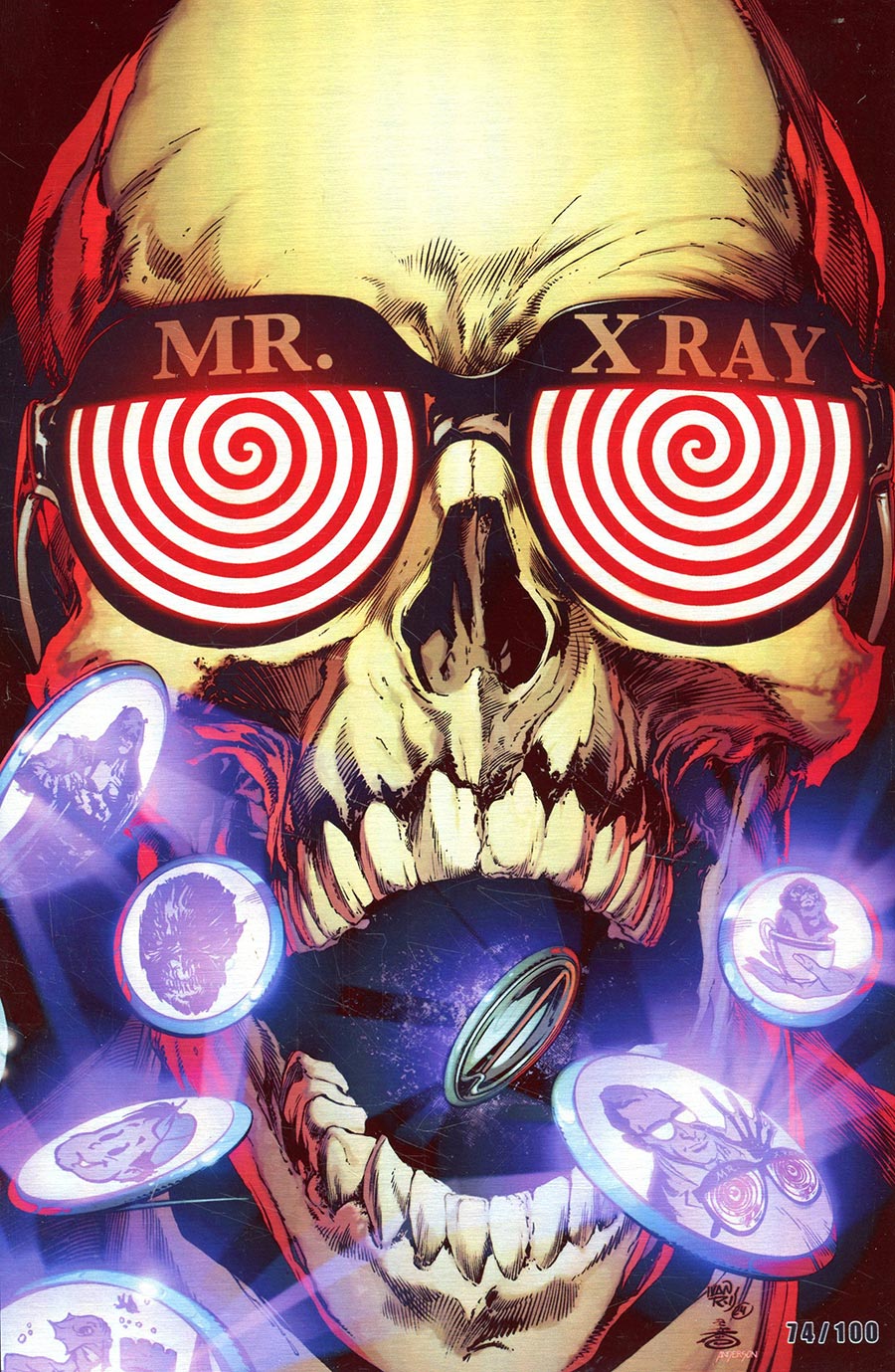 Hyde Street #1 Cover I Ivan Reis NYCC 2024 Exclusive Metal Cover