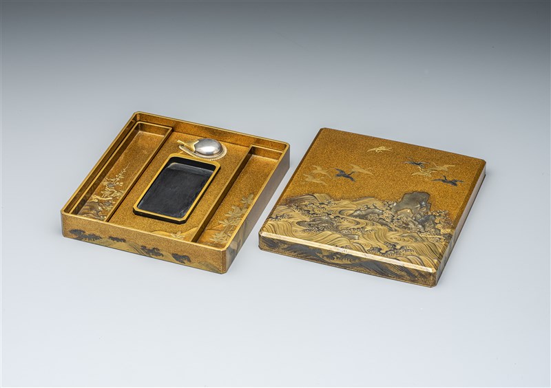 蓬莱蒔絵硯箱 五十嵐派 - MIHO MUSEUM