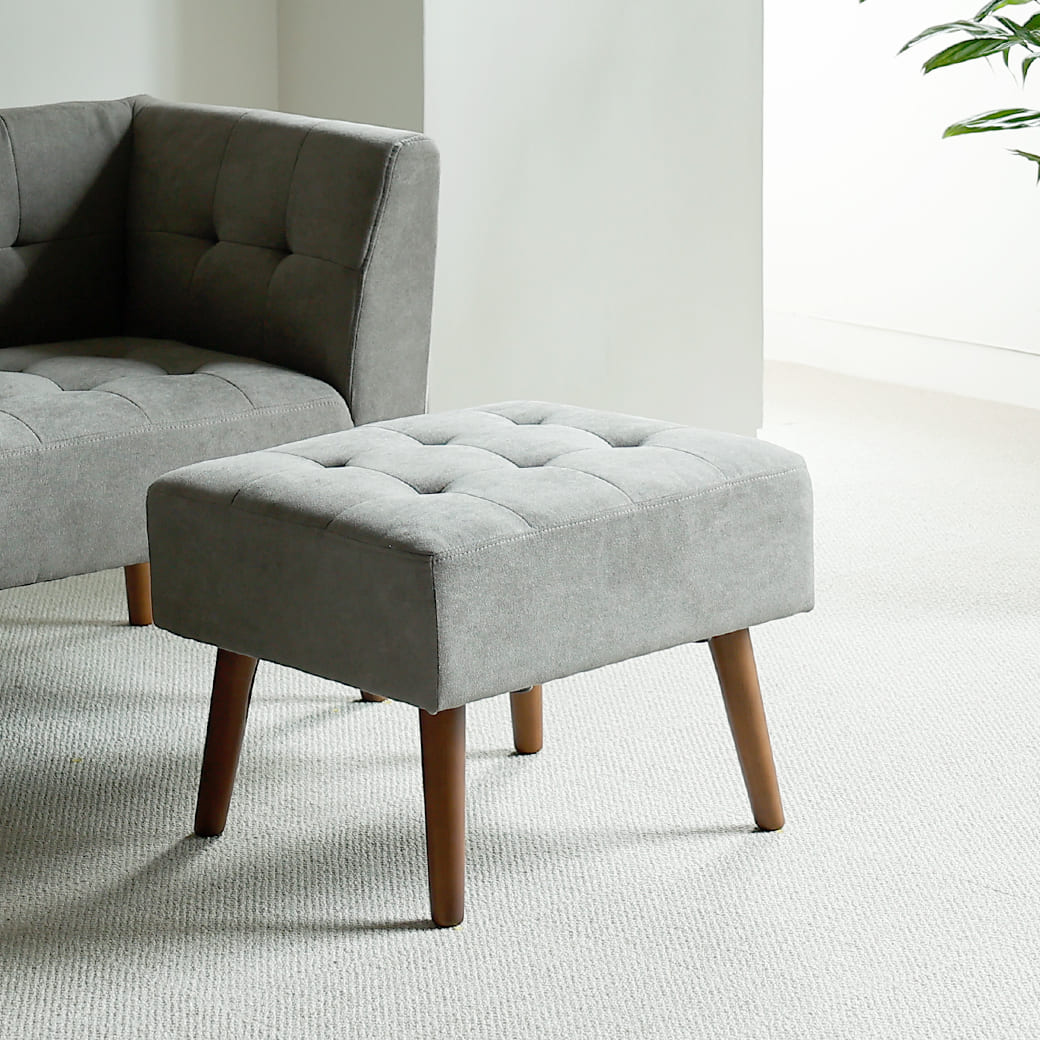 mild オットマン 北欧ナチュラルモダン グレー｜miion - miion｜北欧