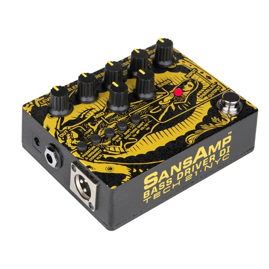 SANS AMP Bass Driver DI-J/【LUNA SEA Jサイン入りアクリルプレート