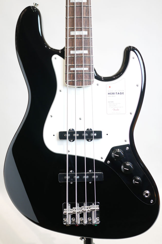 MADE IN JAPAN HERITAGE LATE 60S JAZZ BASS / Black: ベース｜三木