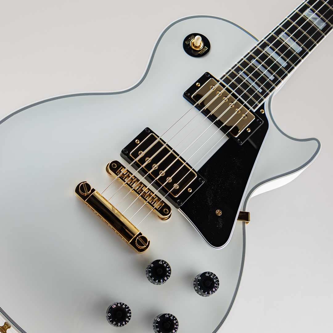 Les Paul Custom w/ Ebony Fingerboard Alpine White Gloss【S/N