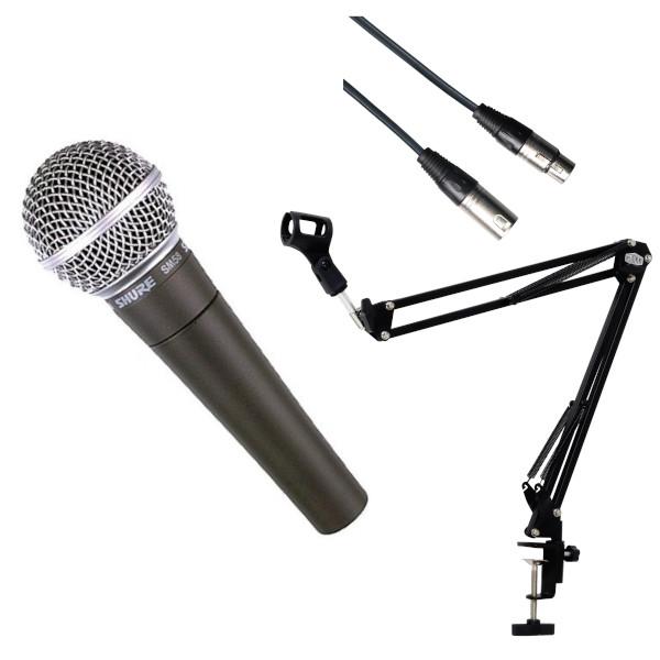 SHURE ダイナミックマイク SM58 2本セット SHURE SM58LCE ミニ