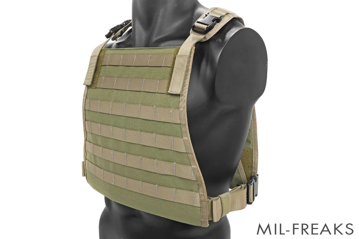 SHEKKIN GEARS Eagleタイプ MLCS MBSS プレートキャリア カーキ