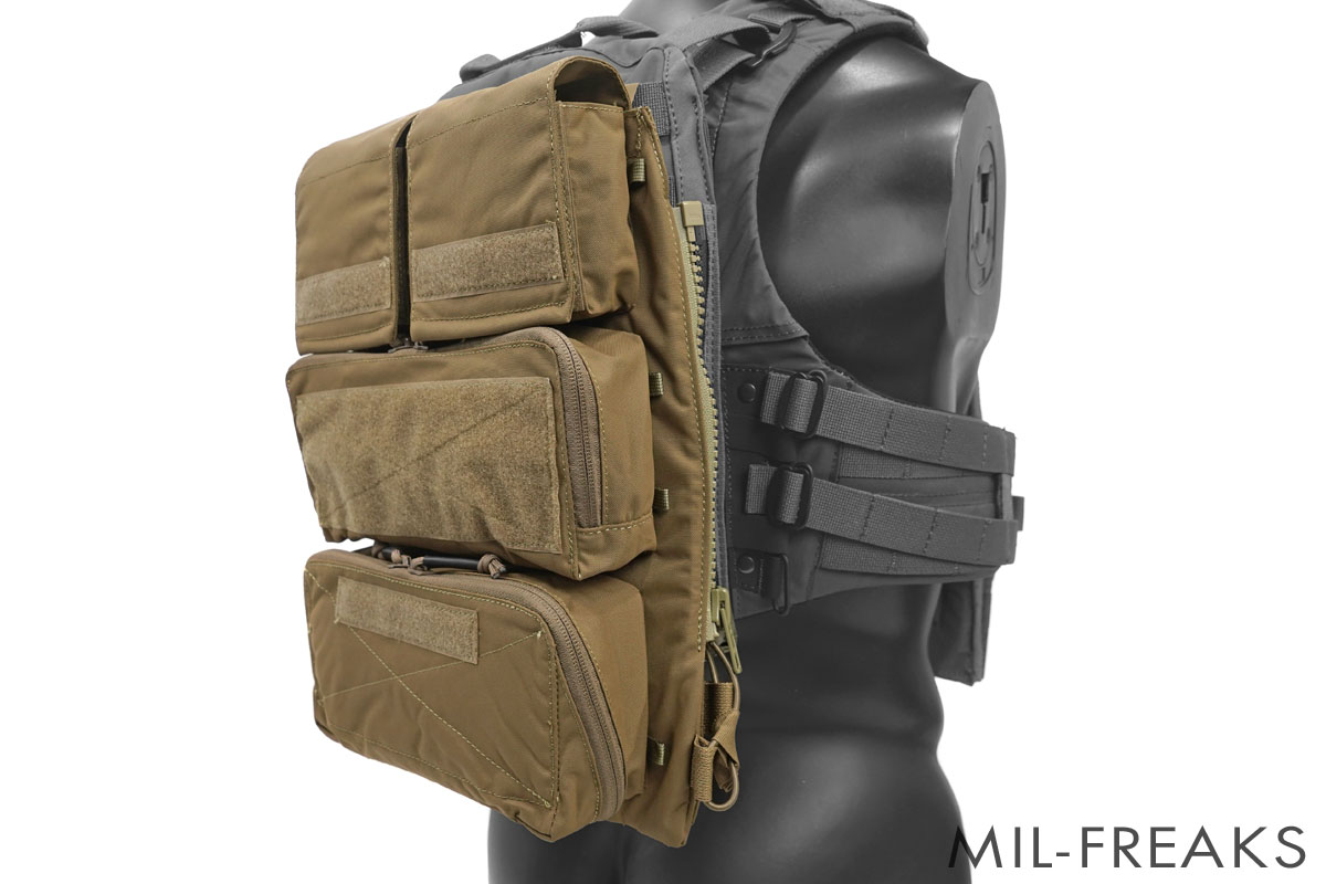 TMC Crye Precisionタイプ Pouch ZIP-ON パネル 2.0 プレートキャリア