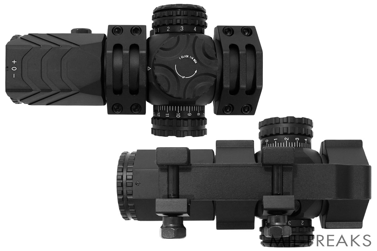 Aim-O CQB コンバットスコープ 3X 25mm マウントセット │ ミリタリー