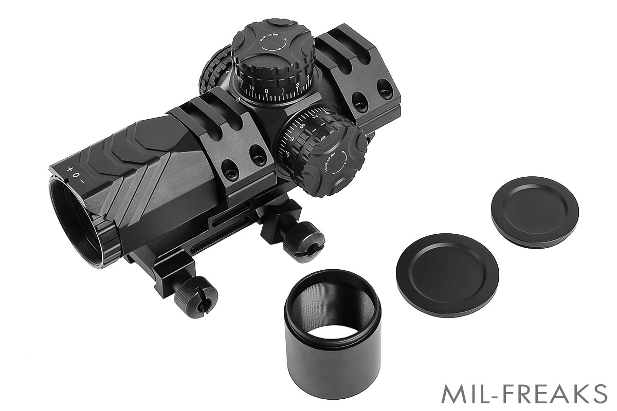 Aim-O CQB コンバットスコープ 3X 25mm マウントセット │ ミリタリー