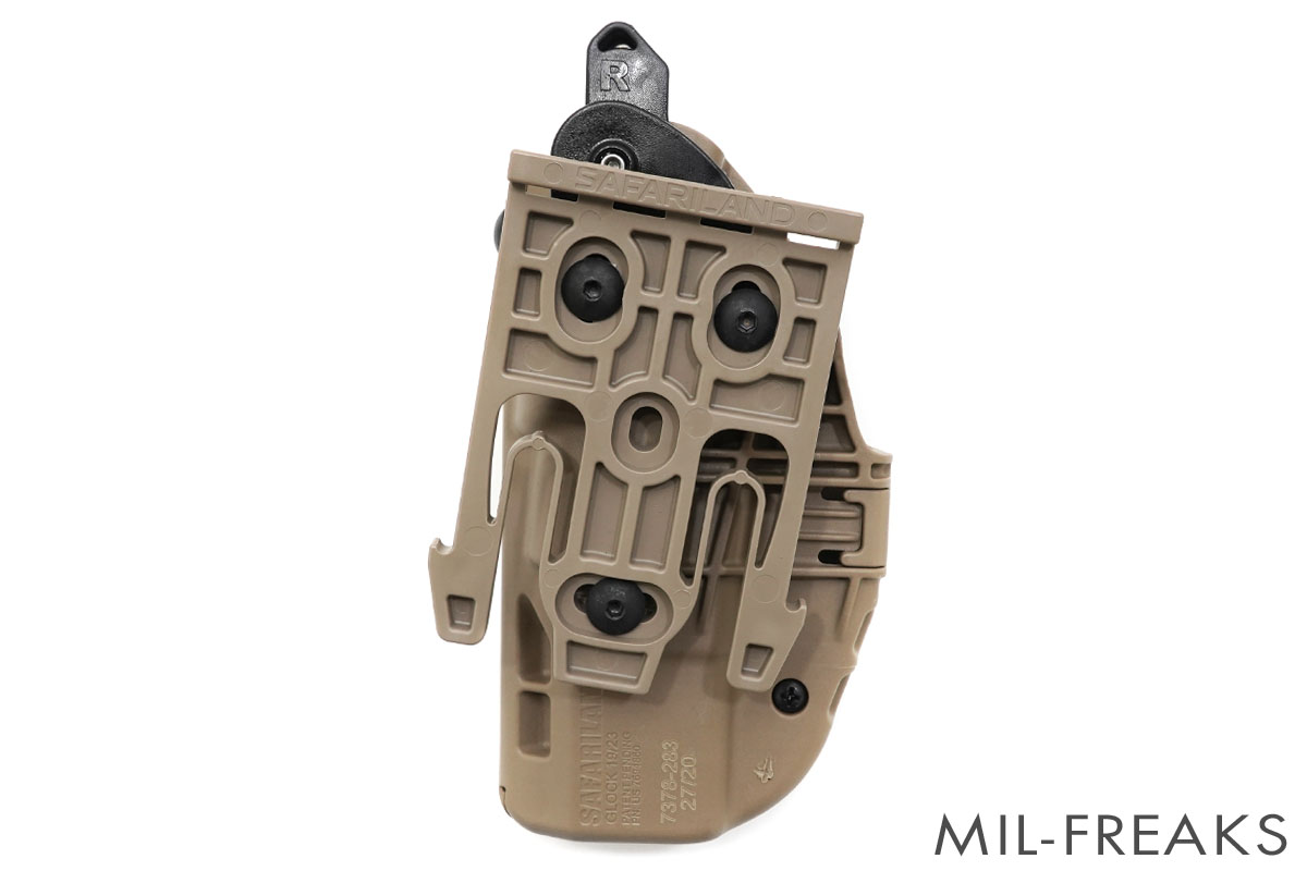 US 米軍実物 Safariland Model 7378 7TS ALS ホルスター + QLSフォーク
