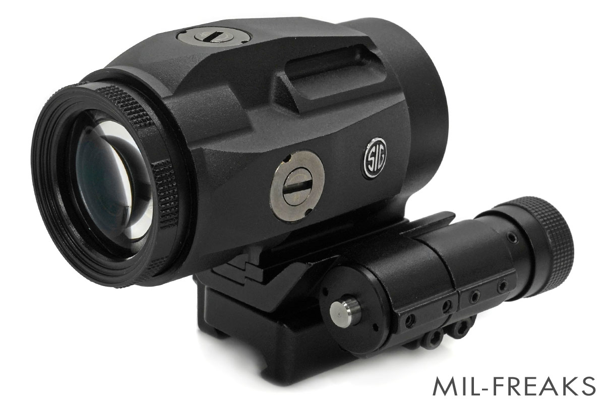 Holy Warrior SIGタイプ JULIET3 3X マグニファイア サイドフリップ