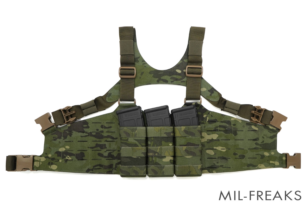 esstac Chicom 556 M4 トリプル チェストリグ マルチカムトロピック