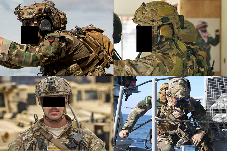 SHEKKIN GEARS Ops-Coreタイプ FAST マリタイム用 ヘルメットカバー