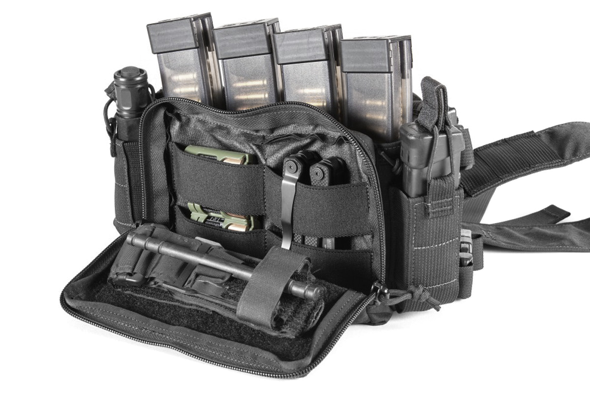 Haley Strategic SMG 4連 マガジンポーチ インサート ブラック