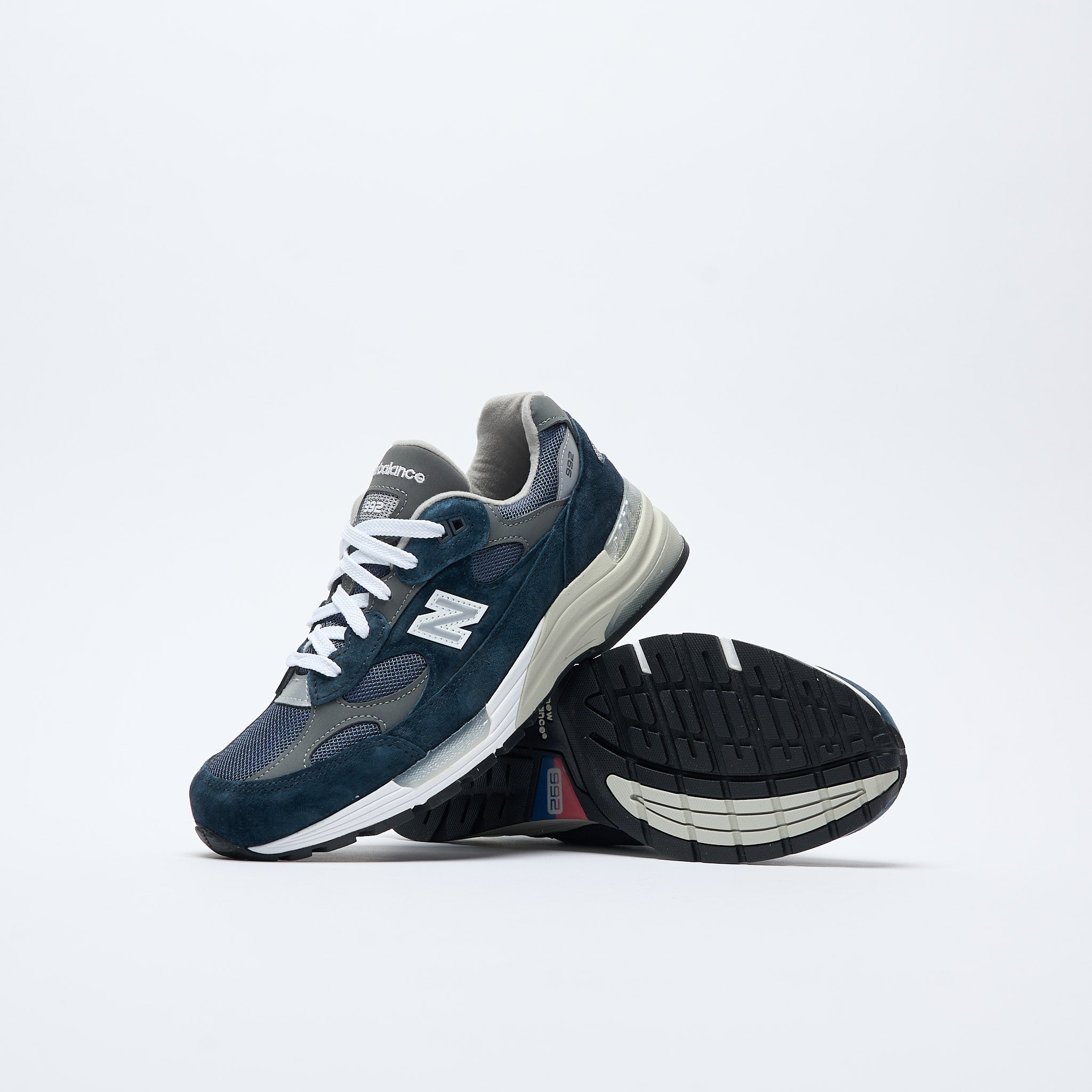 New Balance - U 992 NV Made in USA (Navy/Gray/Silver Metallic