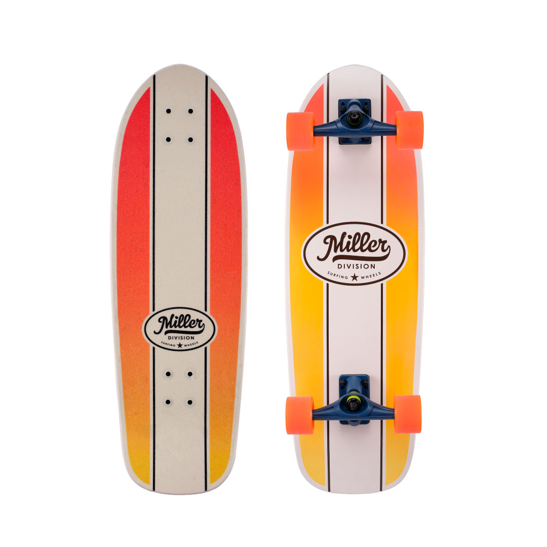 MILLER DIVISIONサーフスケートボードkIRRA31.5 MILLER DIVISIONサーフ