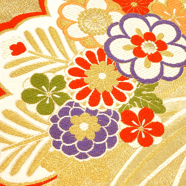 オンラインカタログ]大光 振袖用 袋帯 正絹 西陣織 古典柄 松竹梅