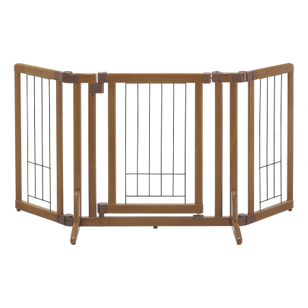 リッチェル 木製おくだけドア付ゲート 【送料無料】｜みんなのペット