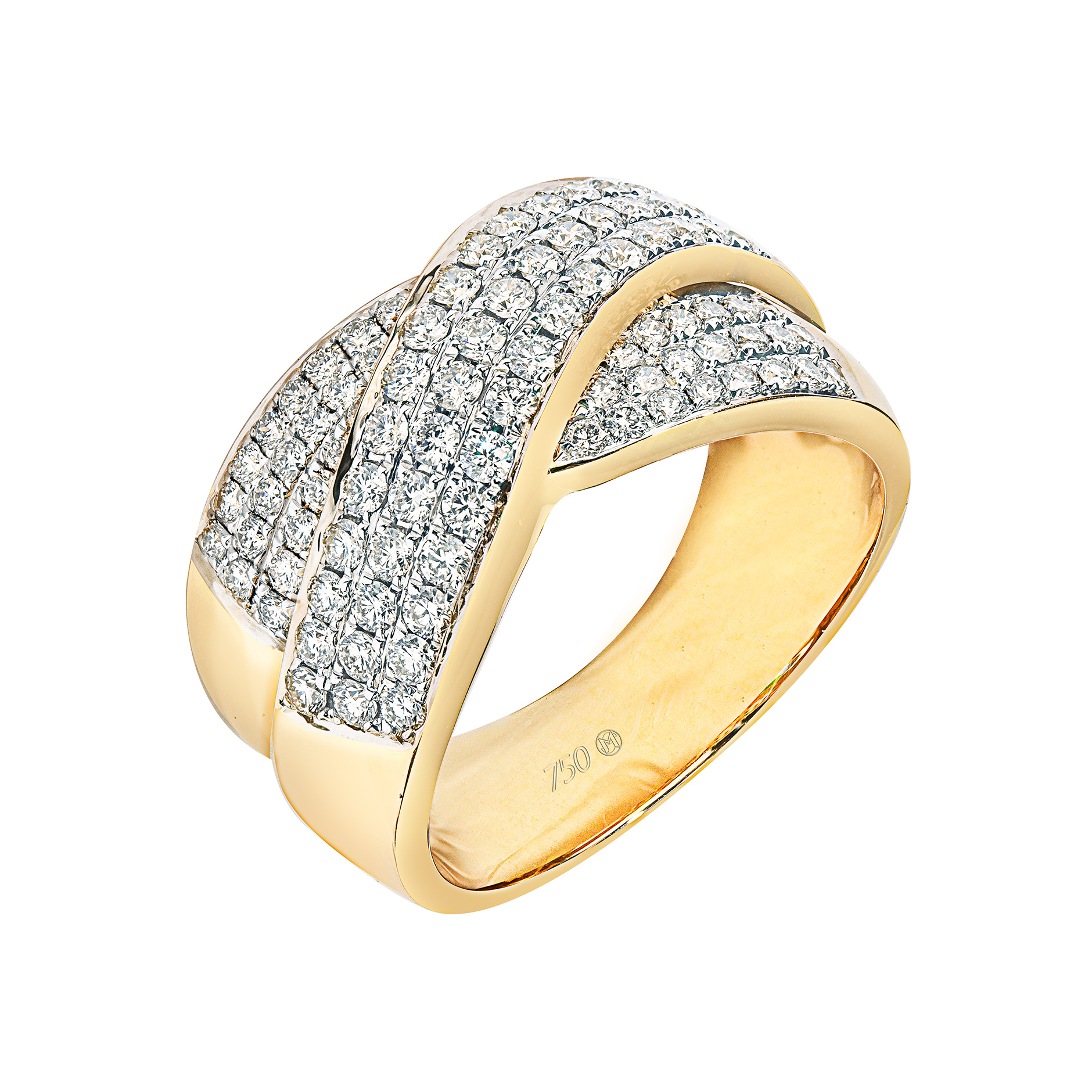 18K Gold Diamond Ring | Ming Seng Goldsmith