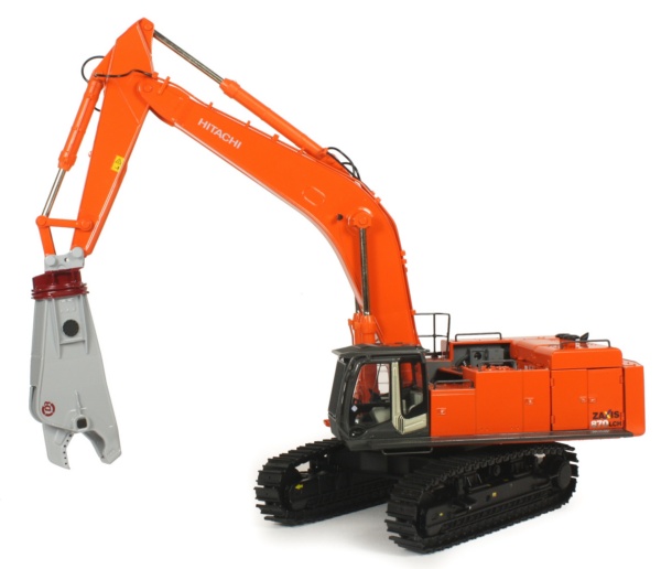 Miniature Construction World - Hitachi ZX870 LCH-3 Tracked Excavator