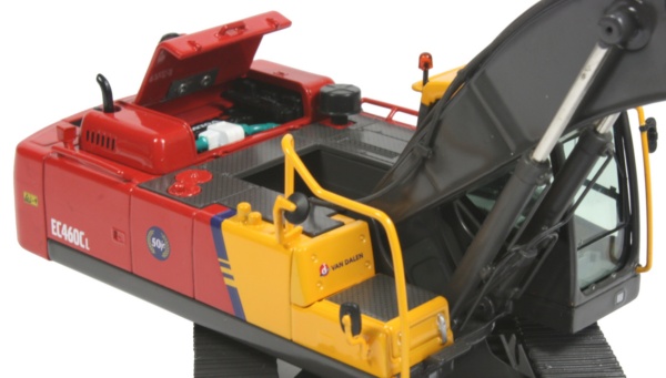 Miniature Construction World - Volvo EC460C Tracked Excavator