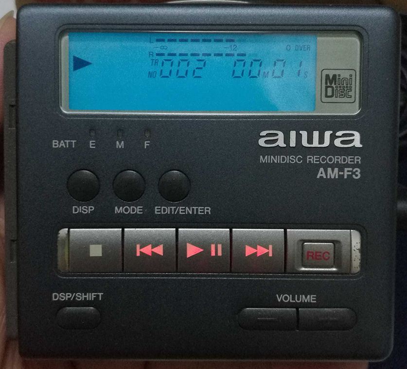 Aiwa AM-F3 [MiniDisc Wiki]