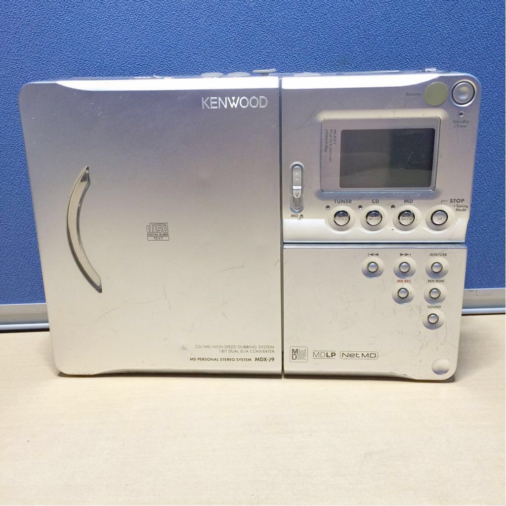 Kenwood MDX-J7 / MDX-J9 [MiniDisc Wiki]