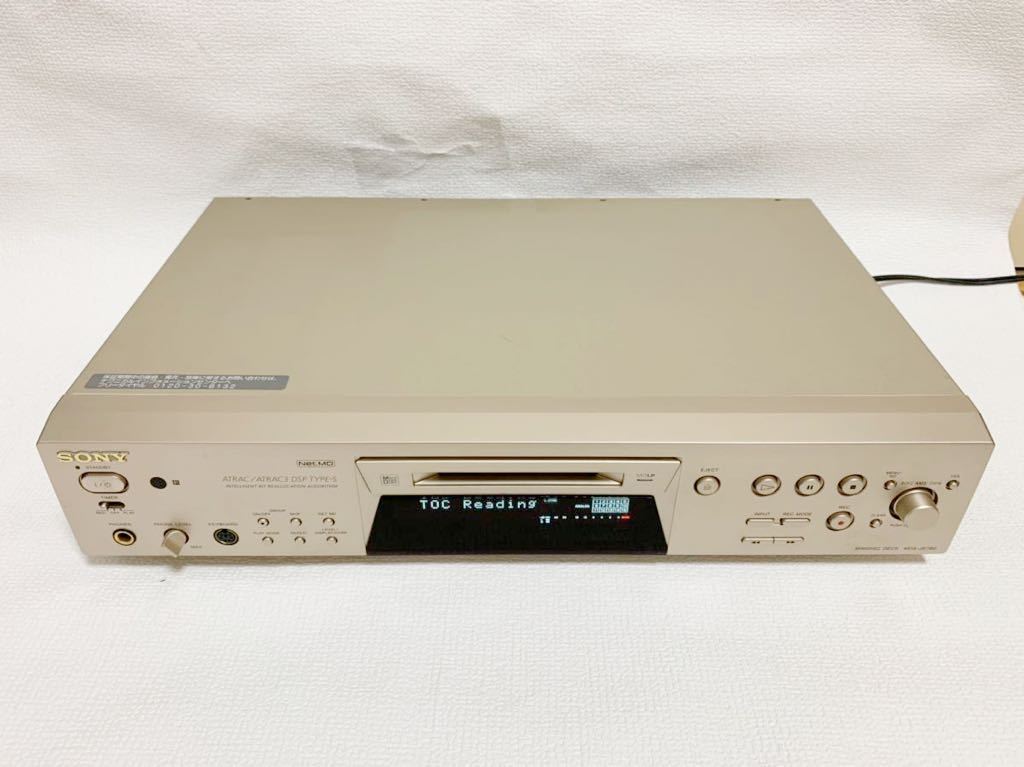 Sony MDS-JE780 [MiniDisc Wiki]