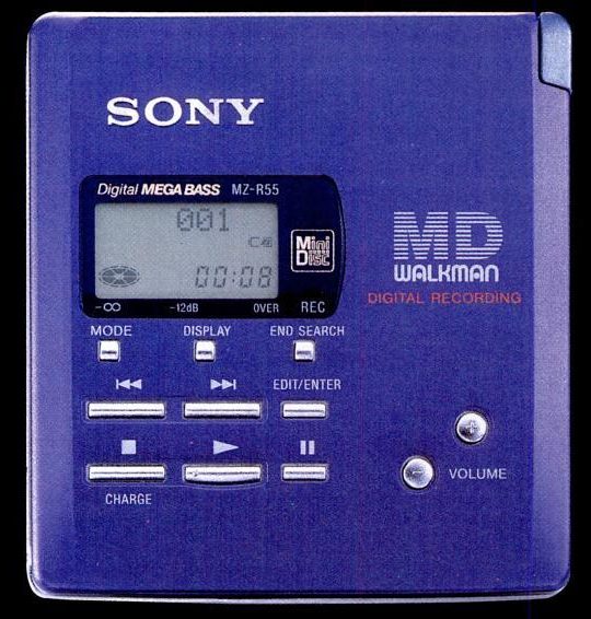 Sony MZ-R55 [MiniDisc Wiki]