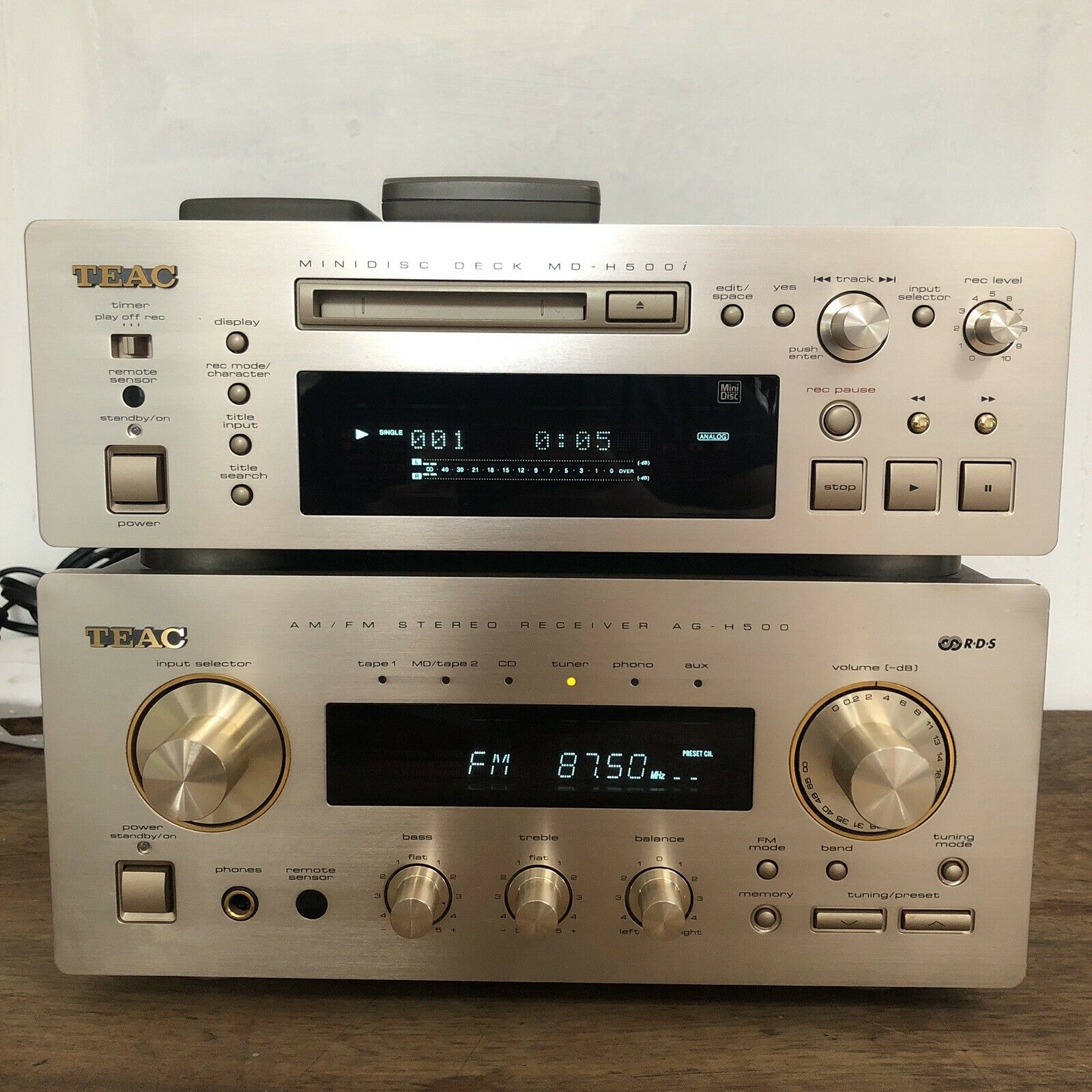 TEAC MD-H500i [MiniDisc Wiki]