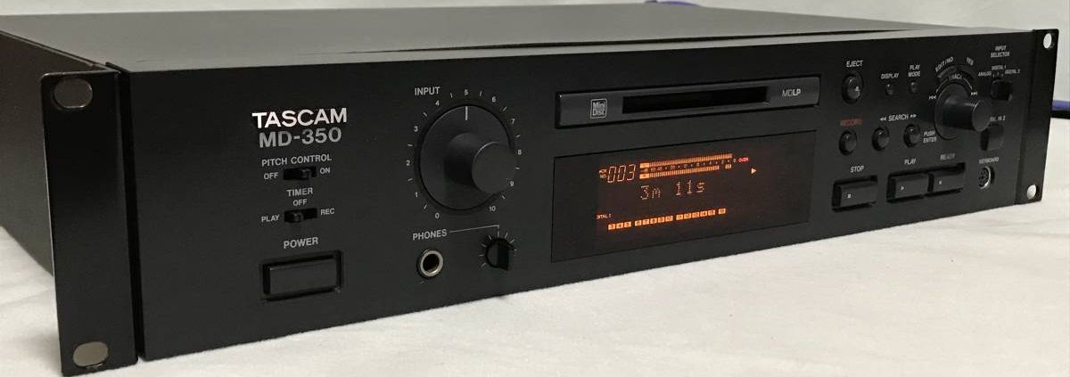 TASCAM MD-350 [MiniDisc Wiki]