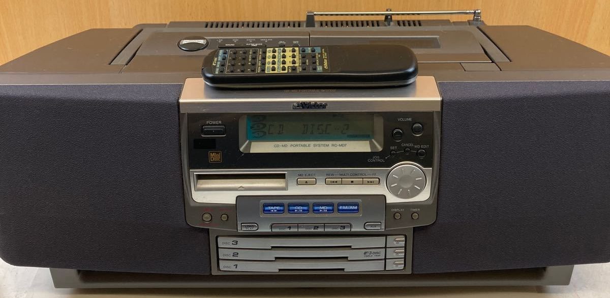 Victor RC-MD7 [MiniDisc Wiki]