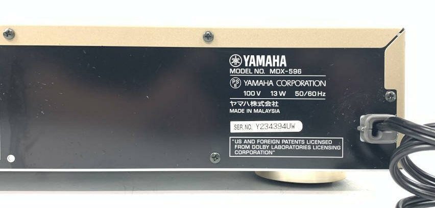 Yamaha MDX-596 [MiniDisc Wiki]