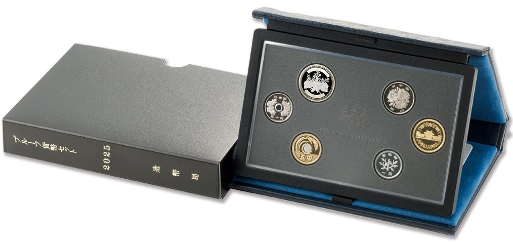 造幣局 : 令和7年銘通常プルーフ貨幣セット〔年銘板（無）〕の通信販売
