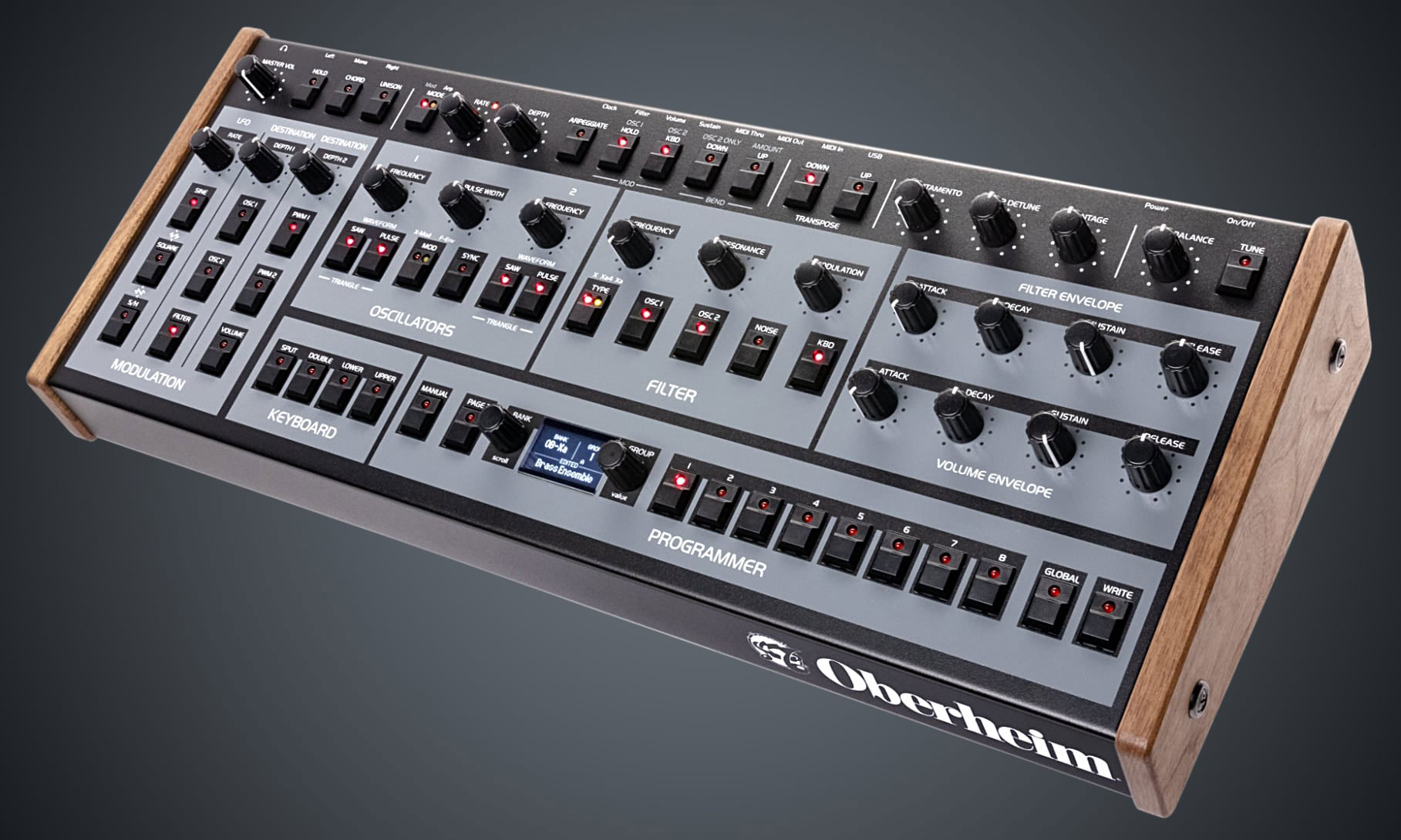 伝説のOberheimサウンドをあらゆる場所で。Oberheim OB-X8 Module発売