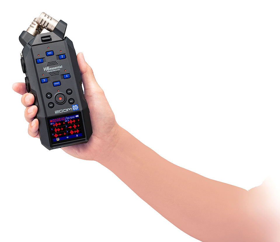 ZOOMが、32bitフロート録音に対応したZOOMハンディレコーダーの最新
