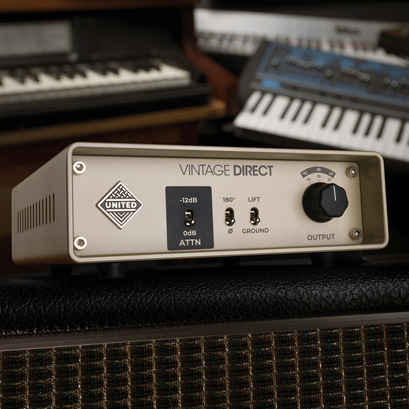 United Studio Technologiesから、ダイレクトボックス「Vintage Direct