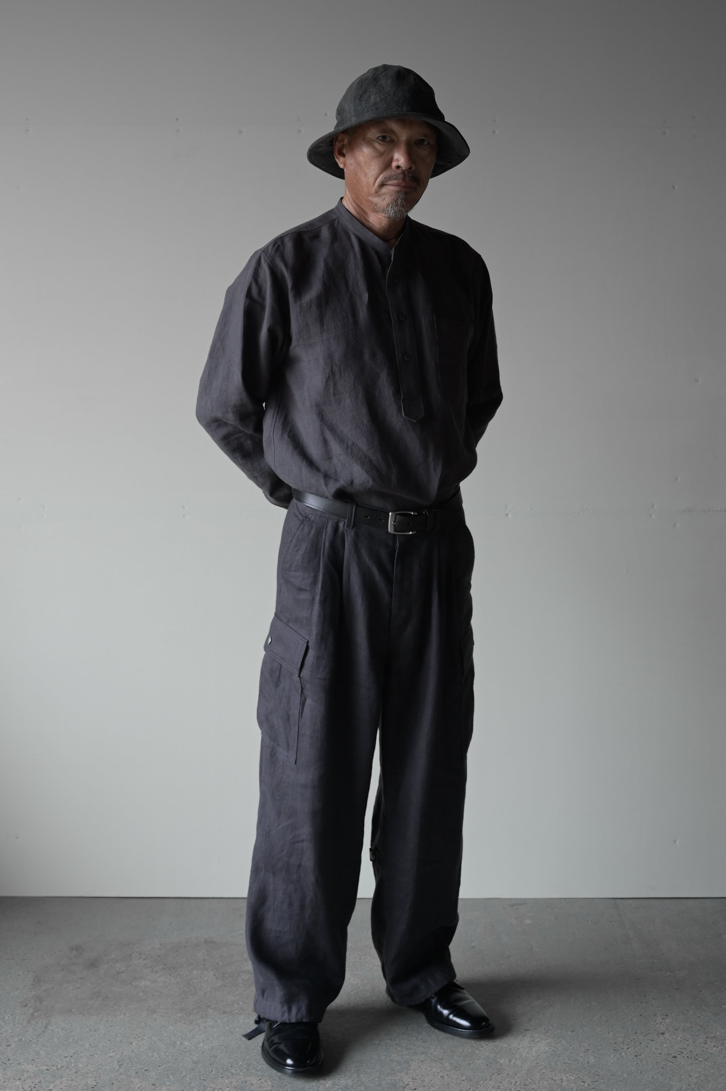 リネンカーゴパンツ 