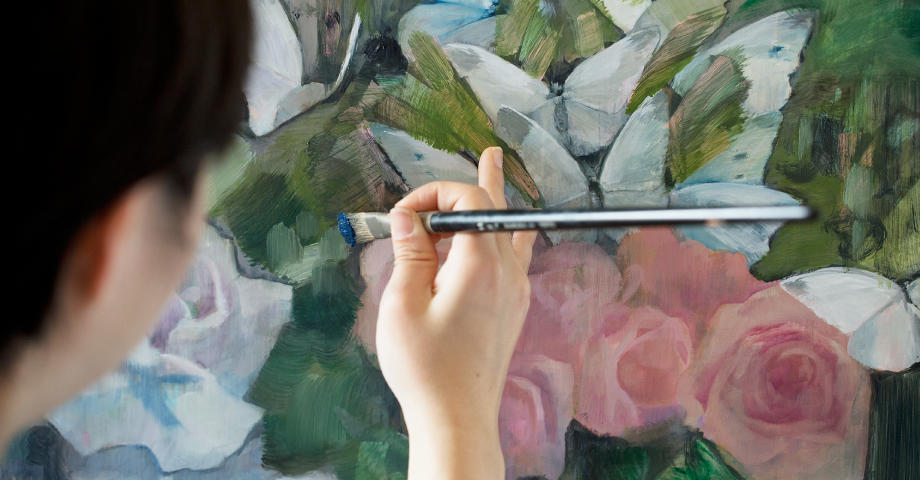 荻野夕奈さん（画家）｜暮らしを豊かにする、住まい実例｜THINK LIFE