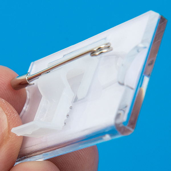 U型名札 U-3 (ベロピン付・スチロール) 安全用品・標識 身に付ける安全