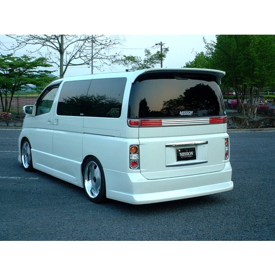 E51後期 リアバンパー エアロパーツ MISSION｜栃木県佐野市閑馬町