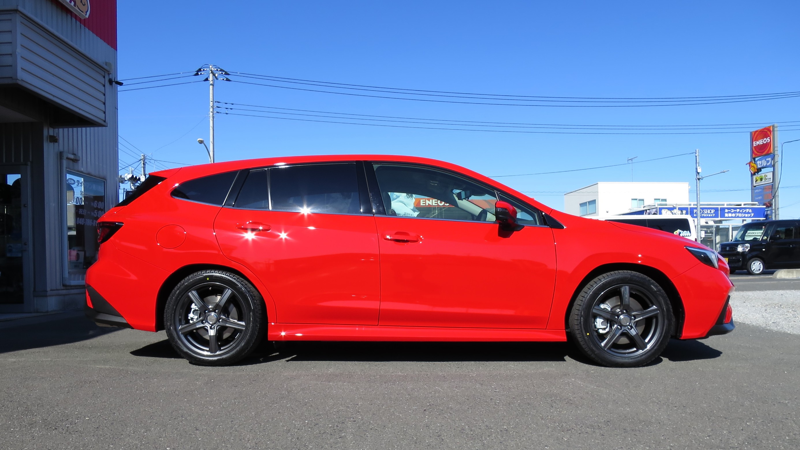 スバル レヴォーグにBRIDGESTONE BLIZZAK VRX3 +TOPRUN VR5を装着