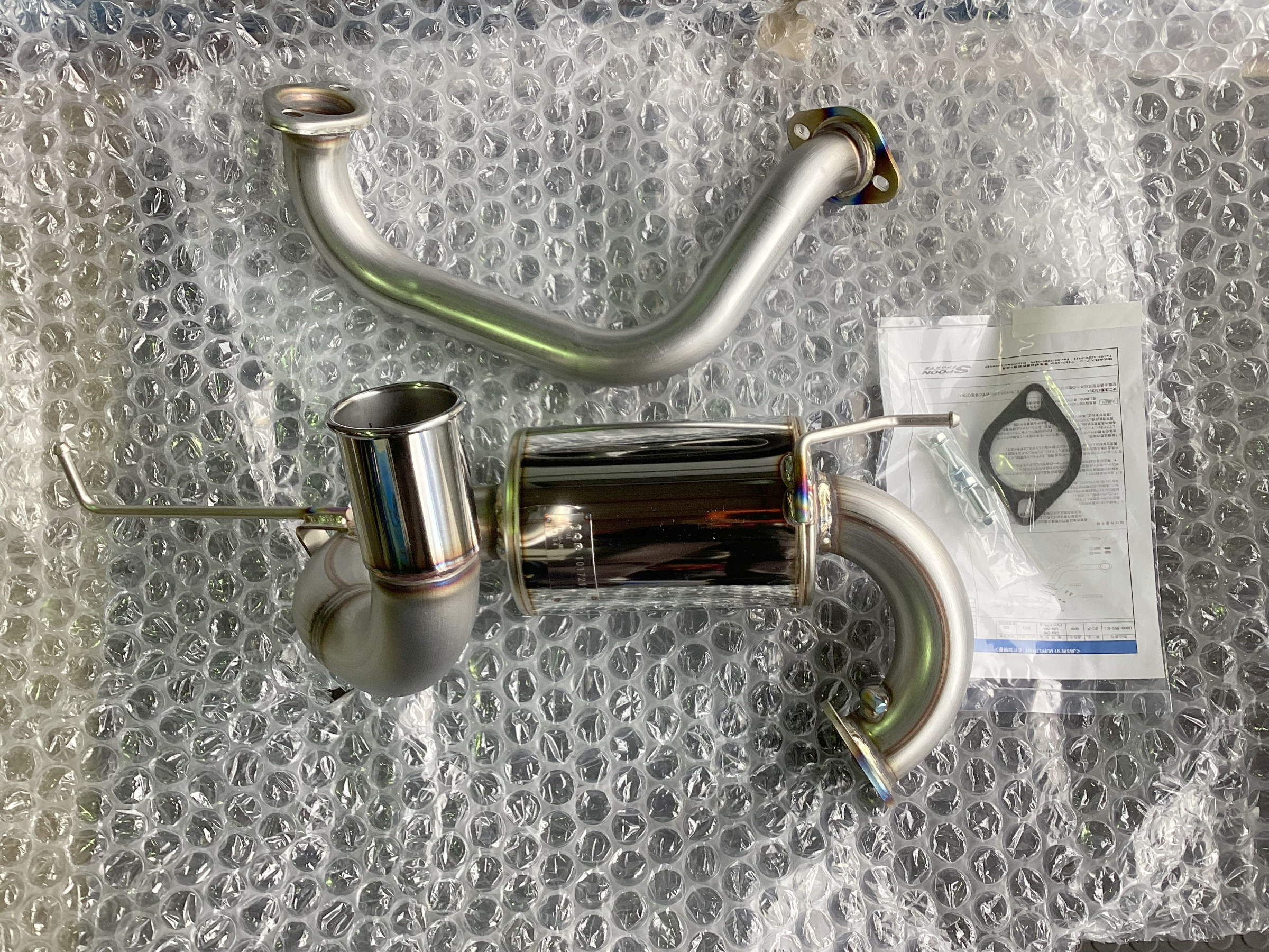 S660マフラー交換 | ホンダ S660 | スタッフ日記 | ミスタータイヤマン