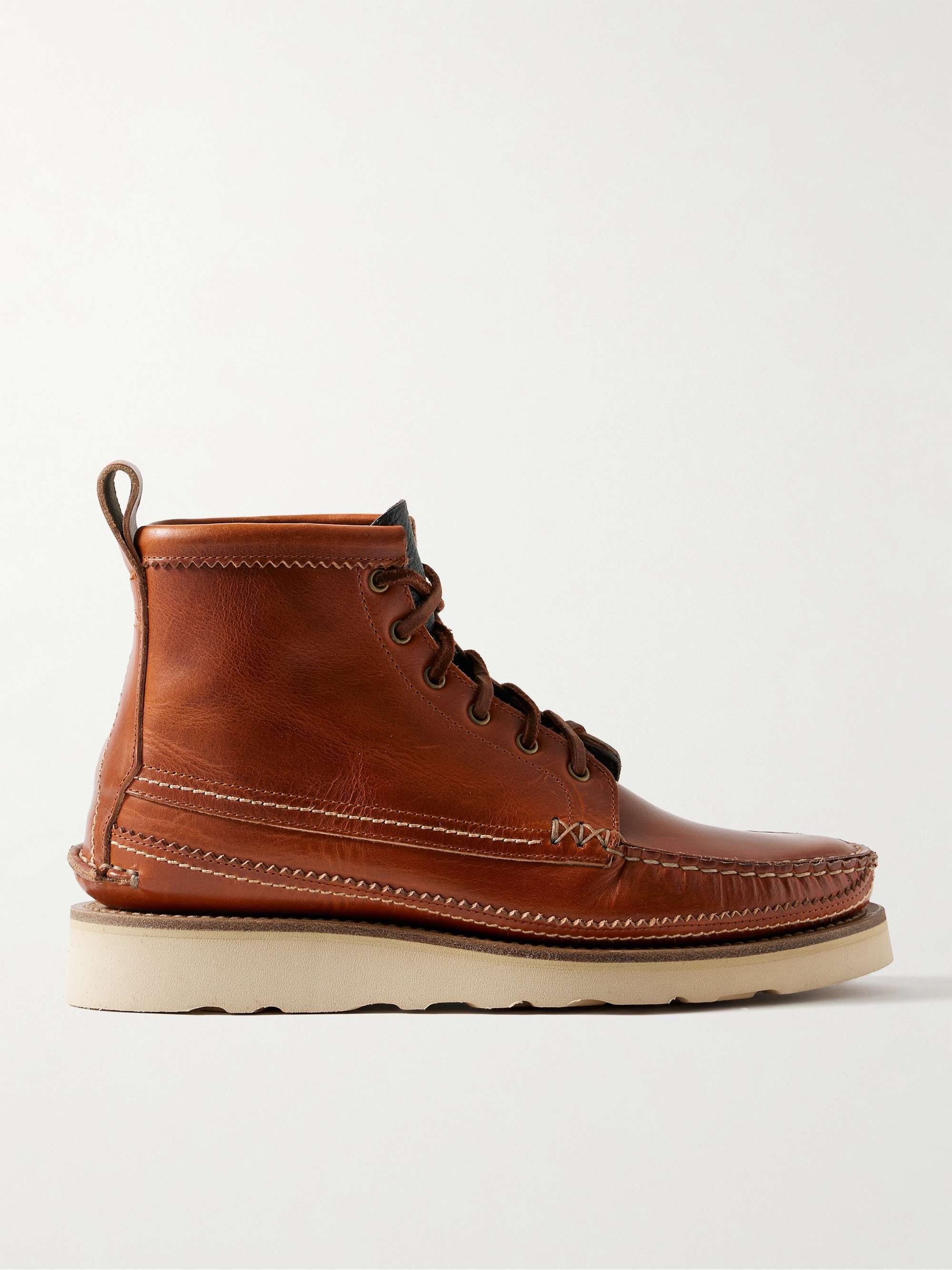 YUKETEN Maine Guide Leather Boots for Men | MR PORTER