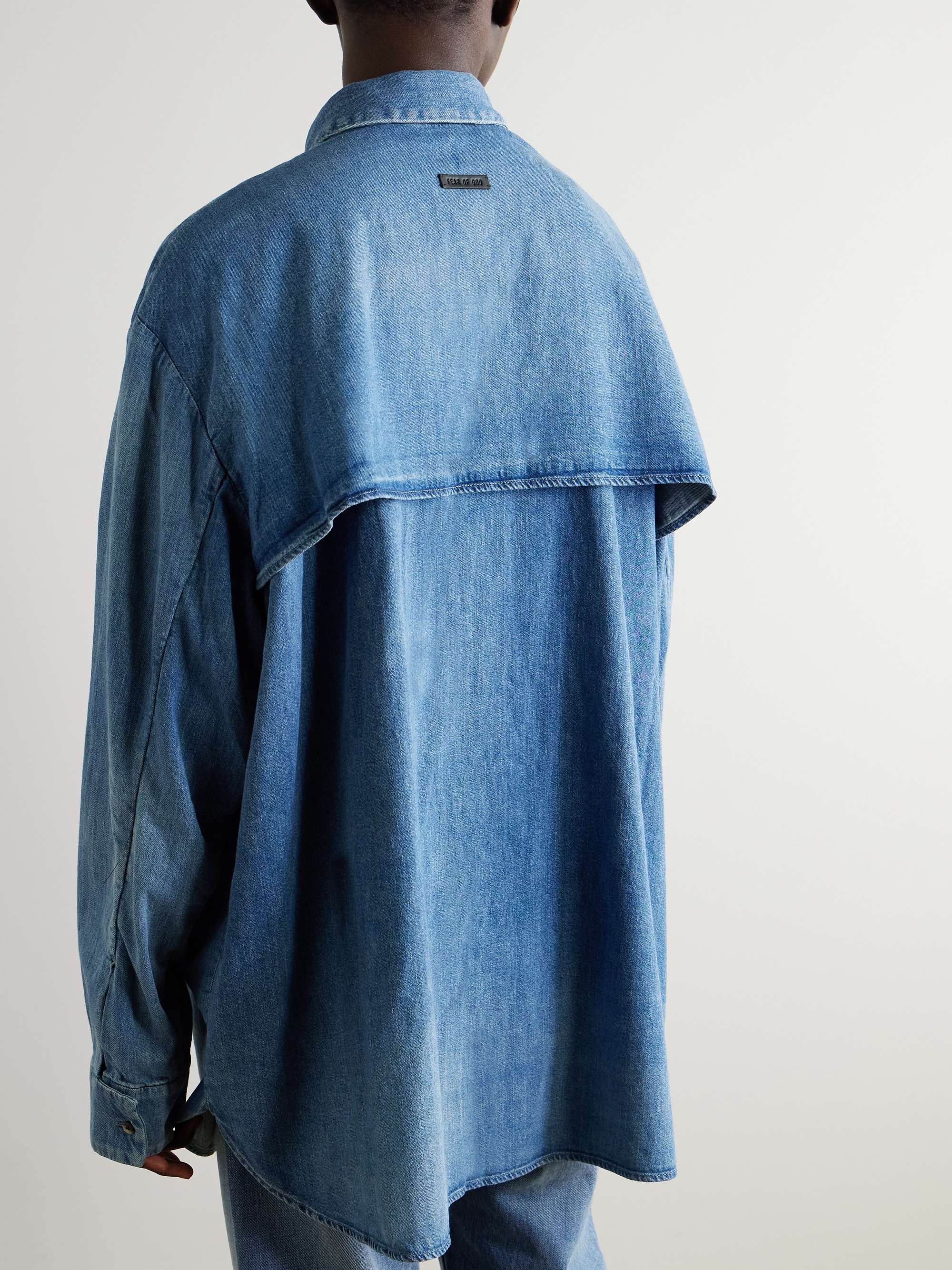 FEAR OF GOD Oversized Denim Shirt for Men | MR PORTER